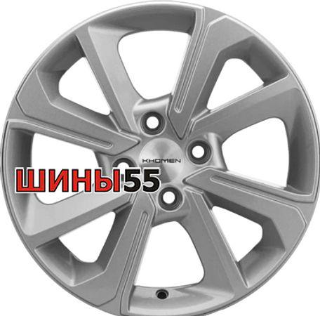 Диск Khomen Wheels KHW1501 (Vesta) 6x15 4x100 ET50 60,1 F-Silver