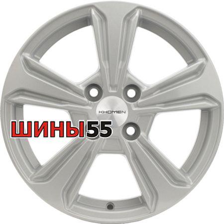 Диск Khomen Wheels KHW1502 (Rio/Solaris) 6x15 4x100 ET46 54,1 F-Silver