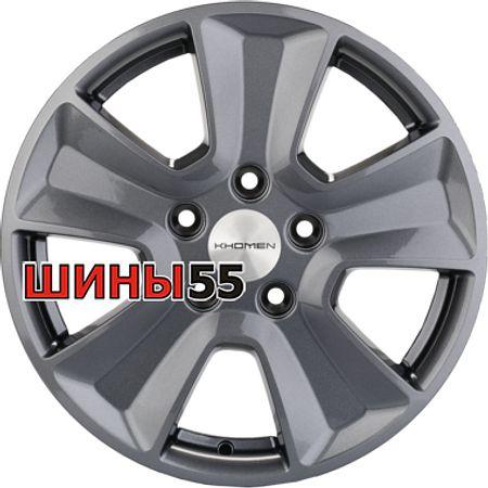 Диск Khomen Wheels KHW1601 (Duster) 6,5x16 5x114,3 ET50 66,1 Gray