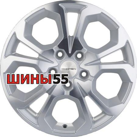 Диск Khomen Wheels KHW1711 (Arkana/Kaptur) 6,5x17 5x114,3 ET50 66,1 F-Silver-FP