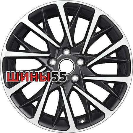Диск Khomen Wheels KHW1804 (Audi A4/A6) 7,5x18 5x112 ET39 66,6 Black-FP